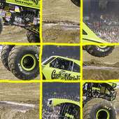 monster truck puzzle game