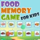 Food Memory Game for Kids