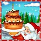 Santa Cake Maker Jogo