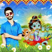 Lord Krishna Photo Frame on 9Apps