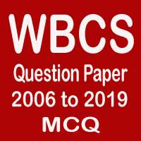 WBCS Question Paper in MCQ on 9Apps