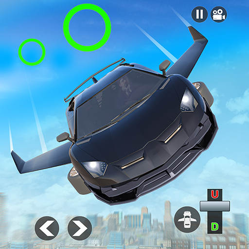 Flying Car Game Robot Games 3D