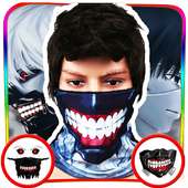 Ghoul Kaneki Ken Mask Photo Editor on 9Apps