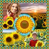 Sonnenblumen-Foto-Collage on 9Apps