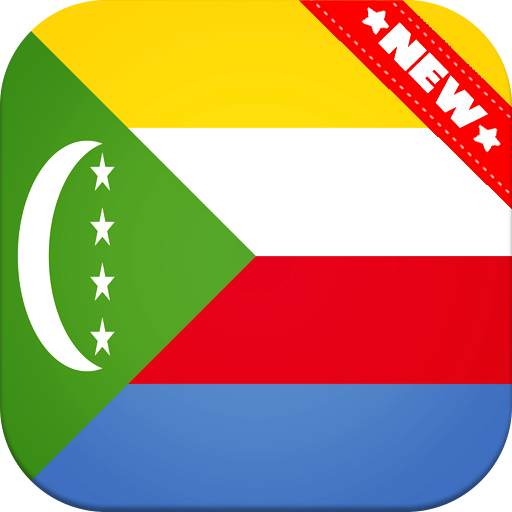 Comoros Flag Wallpaper