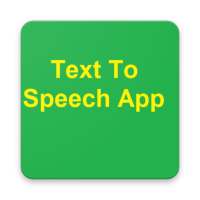 English Text To Speech App