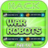 Hack For War Robots Game App Joke - Prank.