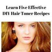 DIY Hair Toner Recipes on 9Apps