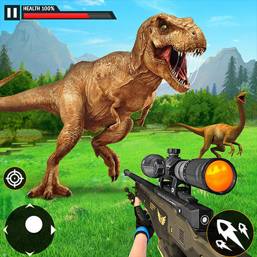 Wild Dinosaur Hunting Games: Animal Hunting Games