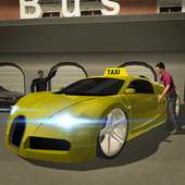 3D City Taxi Driving Mania