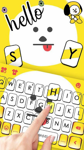 bt21 keyboard theme