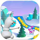 Subway Olaf Run World : Run Adventure