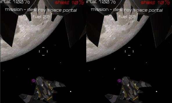 VR Space Shoot - for phones without a gyroscope screenshot 1