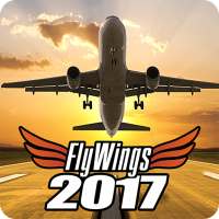 Flight Simulator 2017 FlyWings on 9Apps
