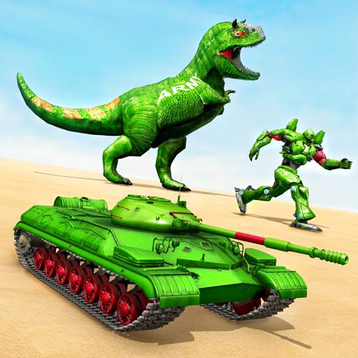 Tank Robot Car Game 2020 – Robot Dinosaur Games 3d