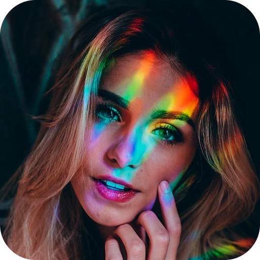 Rainbow Effects On Photo