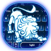 Motyw klawiatury Leo Horoscope