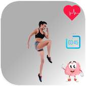 pedometer for walking & calories, Step Counter Pro on 9Apps