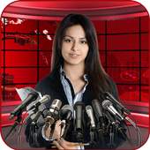 media photo editor-press conference: news frames