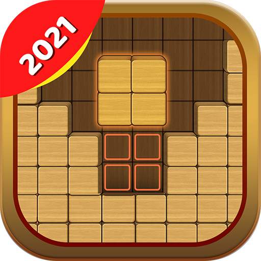 Wood Block Puzzle 2021 - Wooden 3D Cube Puzzle Gem