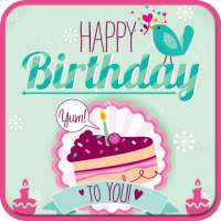 Name On Birthday Cake & Cards  birthday cake dp on 9Apps