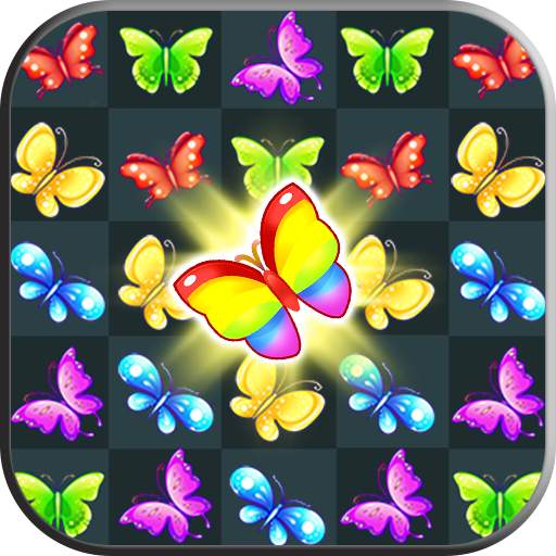 Butterfly Puzzle Game-Butterfly Match 3 Games free