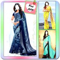 Women Silk Sarees Photo Montage on 9Apps