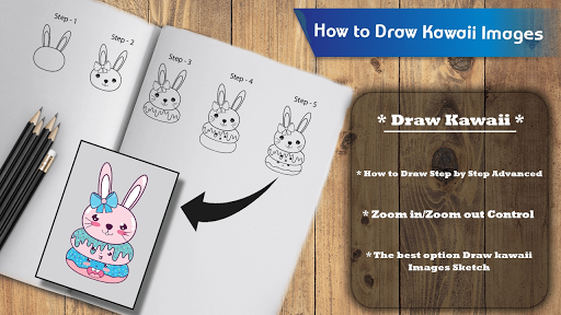Learn to draw kawaii and kawaii screenshot 6