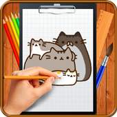 Learn How to Draw Pusheen Cats