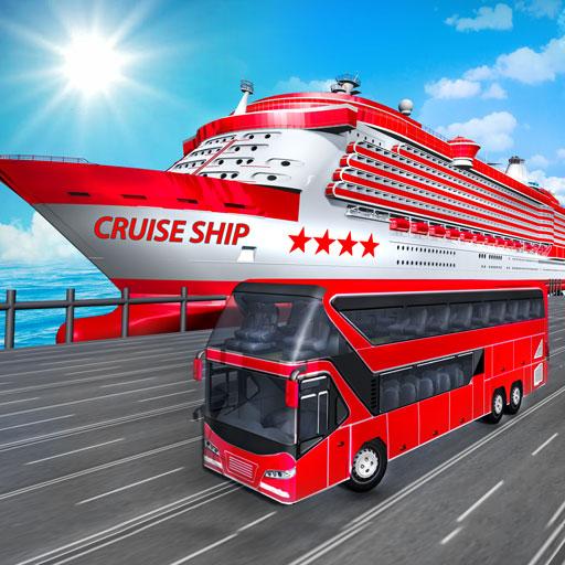 Transport Cruise Ship Games icon