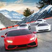 Mendorong Lamborghini Bukit Mendaki Game balapan