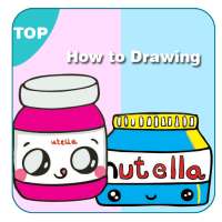 how to draw nutella jam