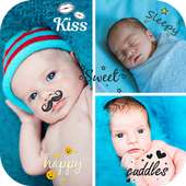 Baby Shower Photo Collage Maker on 9Apps