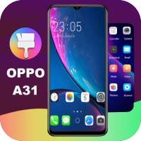 Oppo A31 launcher theme: Galaxy A31 HD wallpapers