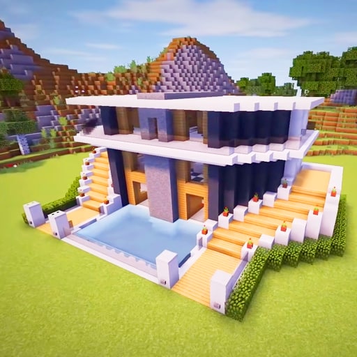 Craft World - Master Building Block Game 3D icon