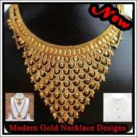 Modern Gold Necklace Designs