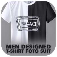 Men Designed T-Shirt Photo Suit Editor on 9Apps