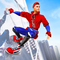 Spider Super Rope Hero Kämpfer