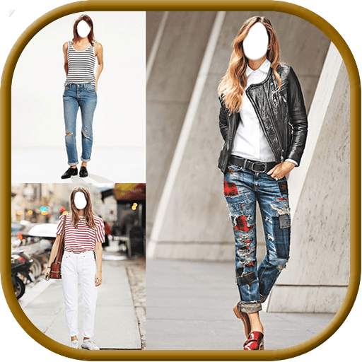 Face Jeans Montage App