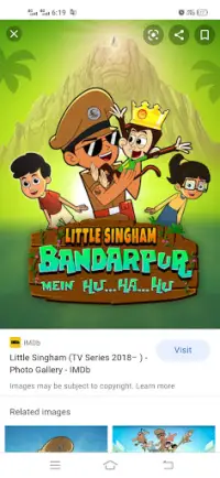 New Movie Music Video - Little Singham Bandarpur mein Hu Ha Hu