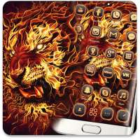 Red Fire Lion Theme