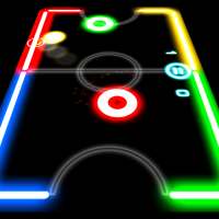 Glow Hockey on 9Apps