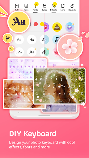 Facemoji Emoji Keyboard&Fonts screenshot 1