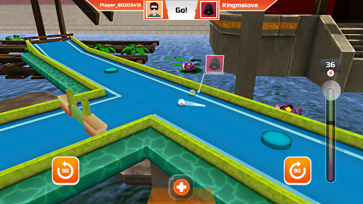 Mini Golf 3D City Stars Arcade - Multiplayer Rival screenshot 7