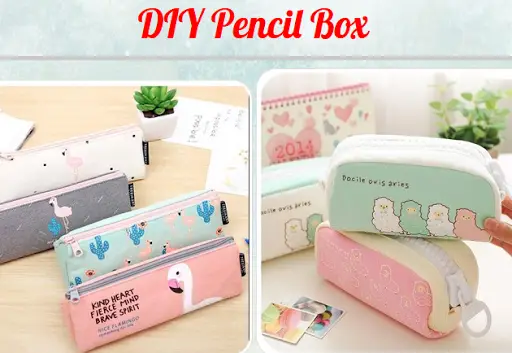 How to make a pencil case from matchboxes and cardboard / The best out of  waste / DIY pencil box 