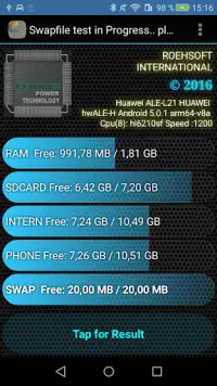 MemoryInfo & Swapfile Check На Андроид App Скачать - 9Apps