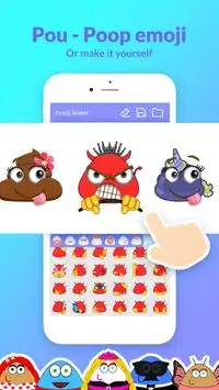 Pou Emoji Maker Animoji Phone X APK Download 2023 - Free - 9Apps