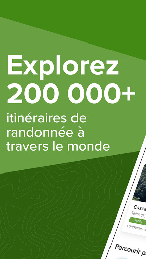 AllTrails: Sentiers Randonnée Routes VTT Trekking screenshot 1