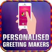 Personalised Greeting Maker on 9Apps