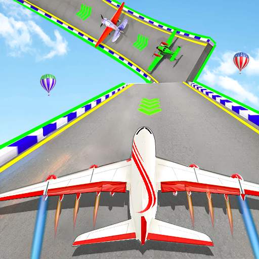 Crazy Ramps Aeroplane Game